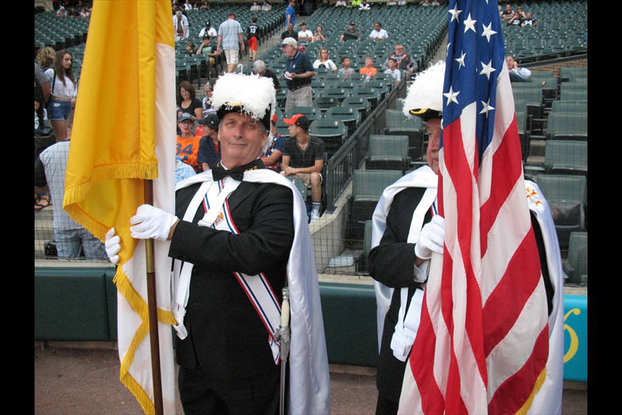 White Sox Game Honor Guard 8-9-2017 Pic #7574