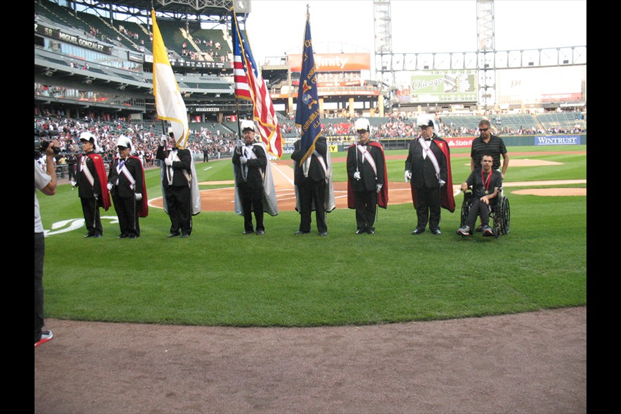 White Sox Game Honor Guard 8-9-2017 Pic #7588