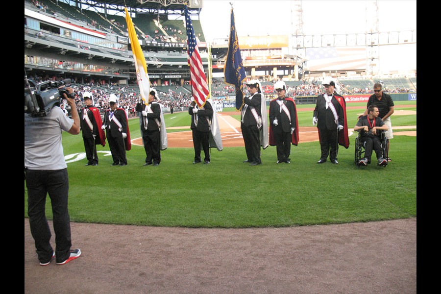 White Sox Game Honor Guard 8-9-2017 Pic #7591
